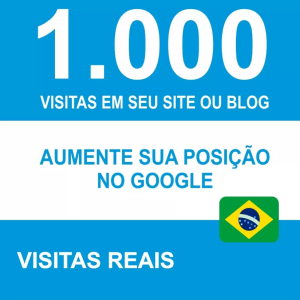 1.000 Visitas Para Sites E Blogs + 100 Visitas De Bônus